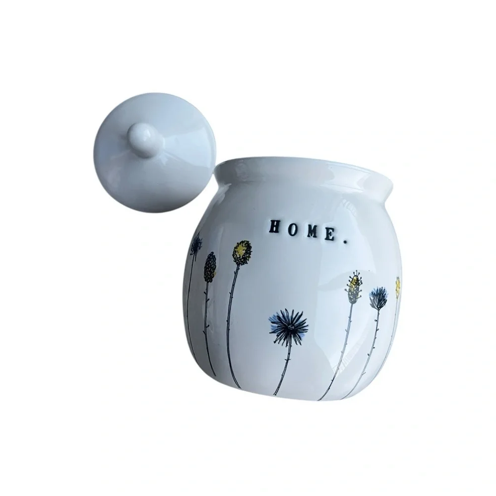 Rae Dunn Artisan Home. Sugar Bowl Canister Typewriter Wildflower‎